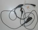 2-wire semi-covert earpiece/microphone fro door supervisors