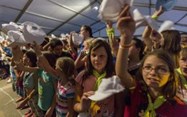 Children at activity camp